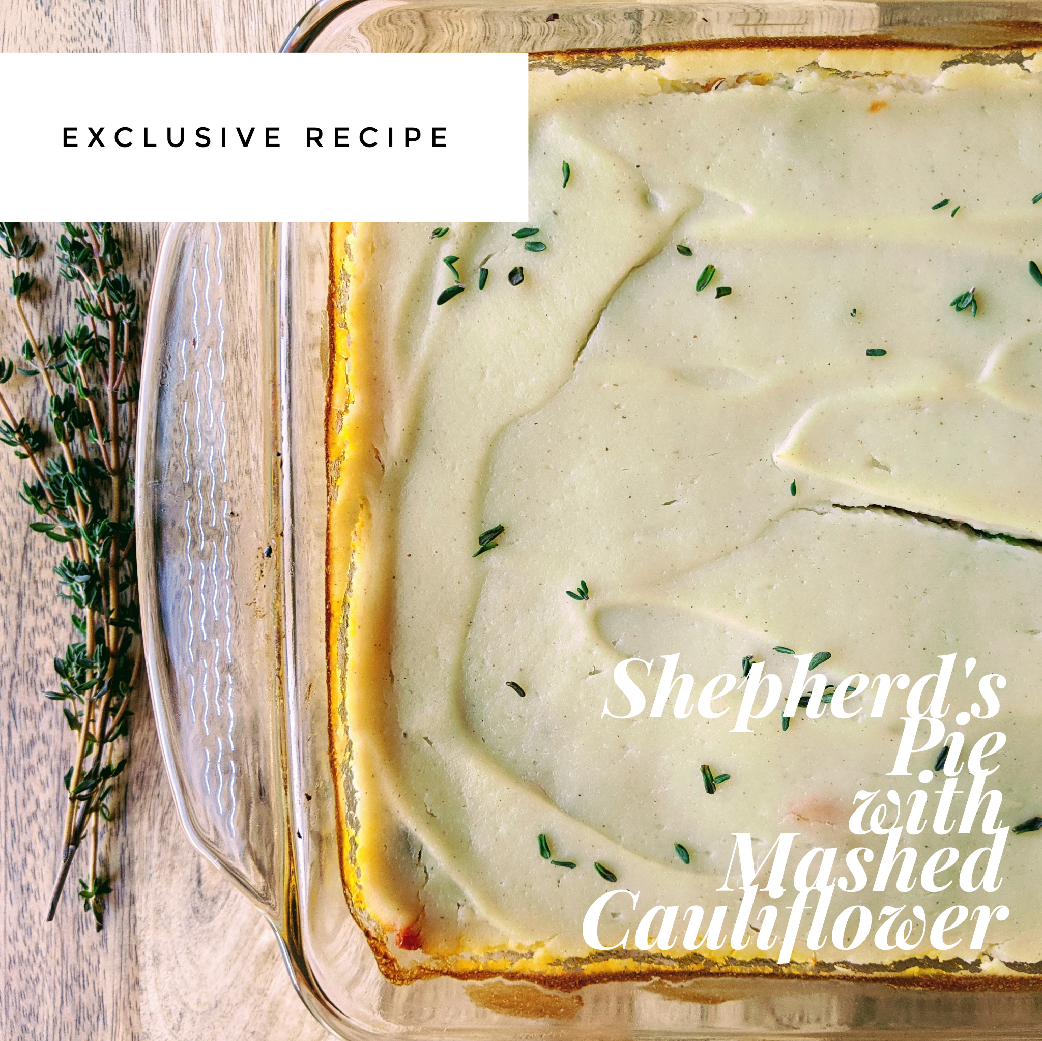 Exclusive Recipe - Shepard's Pie